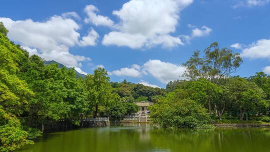 惠州罗浮山冲虚古观延时