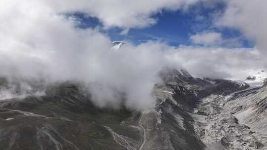 世界第六高峰卓奥友峰航拍