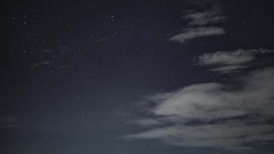 星空的时间流逝