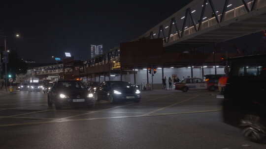 香港中环建筑夜景