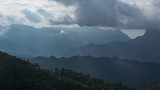 张家界天门山延时