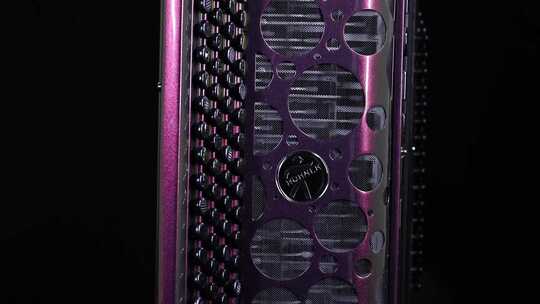 手风琴展示演奏乐器