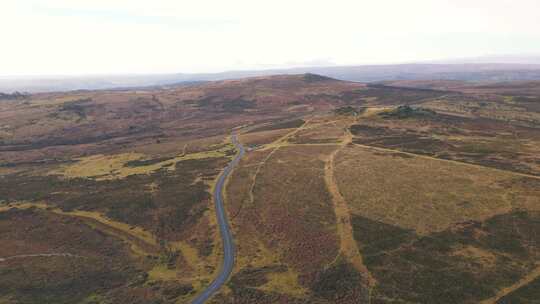 Dartmoor，国家公园，英国，无人机