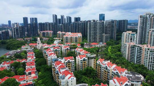 深圳高端楼盘多镜头多地点航拍