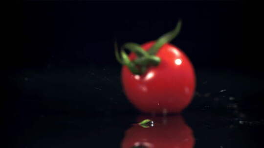 西红柿洋柿西红柿番茄番茄特写视频素材模板下载