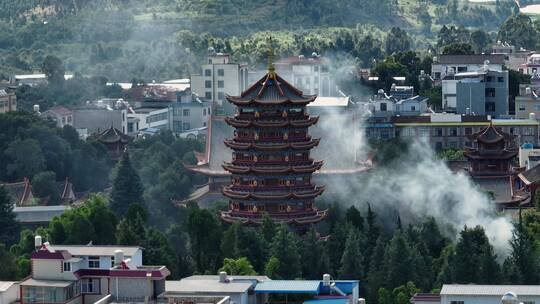 安宁八街三和寺航拍