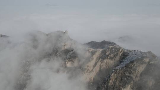 长城大气震撼航拍风光素材