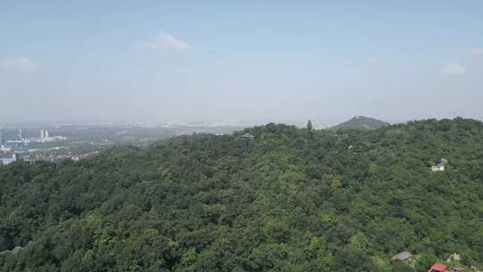 湖北鄂州市西山风景区航拍