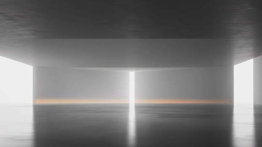 极简主义空间光影