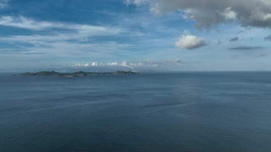 风景，无人机航拍，深圳，海边风景