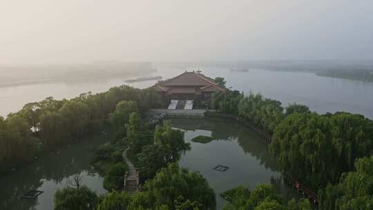 上海浦江之首旅游景区建筑美景