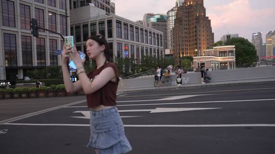 乍浦路桥街景