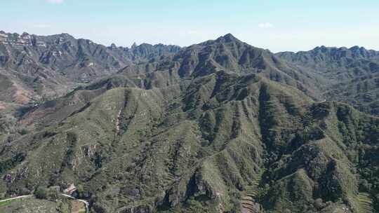 鬼斧神工！太行山东麓【航拍白花山】