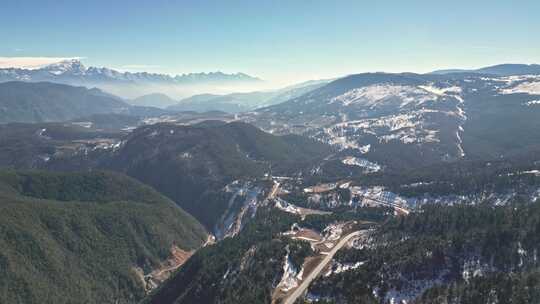 香格里拉森林公路国道