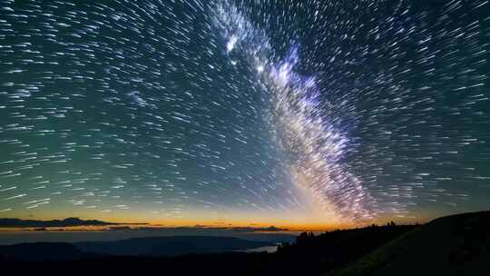 4k星空银河夜空繁星宇宙