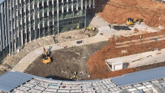 阿里达摩院建筑中