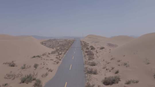 乌海 沙漠公路 网红公路 沙漠旅拍 乌兰布和
