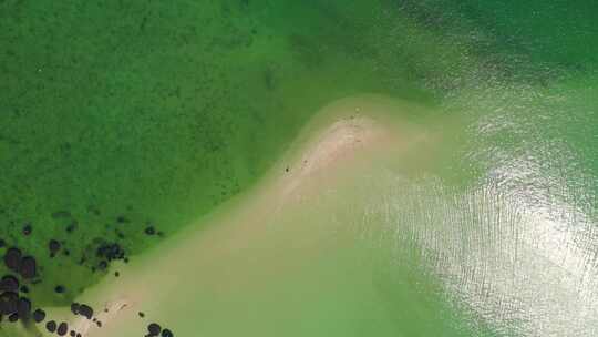 美丽的热带岛屿Koh Kham白沙海滩，靠近Koh Mak Trat泰国