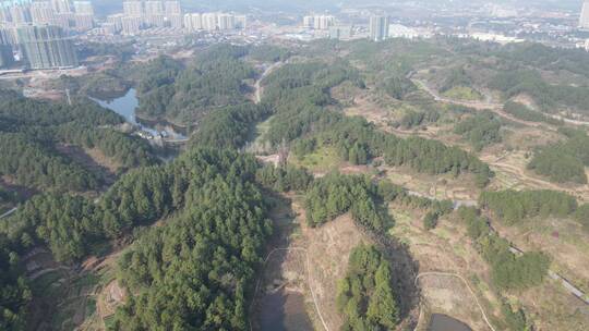 大气自然风景湖南怀化岩门生态公园