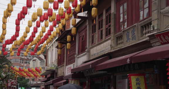 漳州古城街景风光