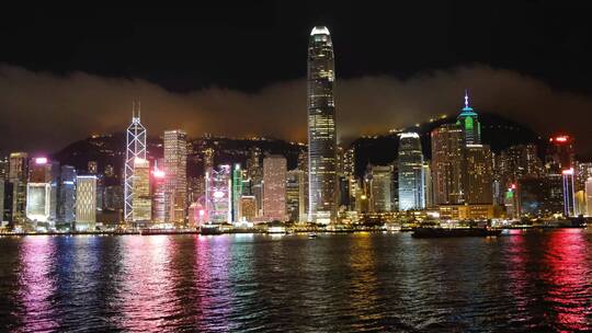 香港维多利亚港夜景