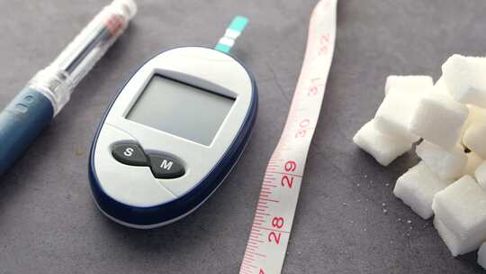 测血糖 糖尿病 抗糖视频素材模板下载