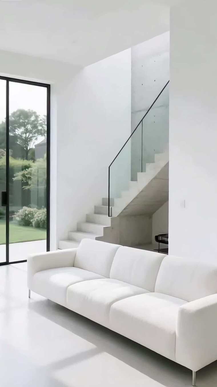 现代简约风格客厅室内场景