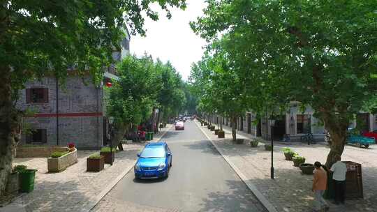 4K 风景 古建筑 古镇 街道 旅