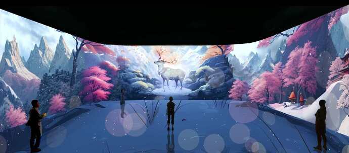 山海经-夫诸沉浸式空间效果