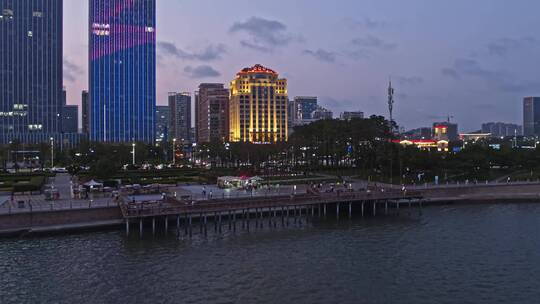 青岛西海岸新区夜景