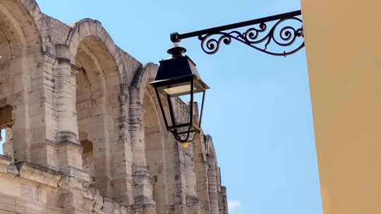 国外人流街道行人游客小镇建筑