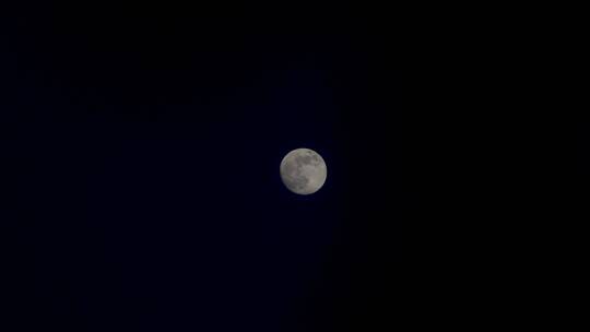 夜晚月亮月球表面天气黑夜