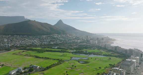 城市建筑，南非，海洋，海岸