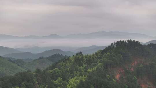 湖南怀化通道独岩山航拍