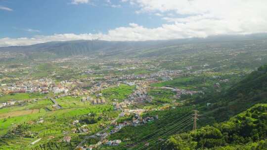 特内里费岛北海岸全景