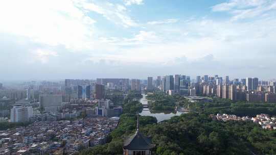 佛山城市风光航拍