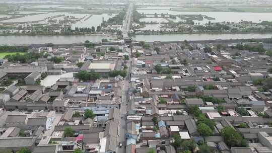 河北邯郸广府古城5A景区航拍