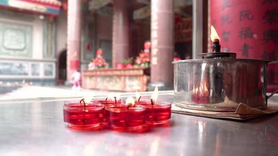 寺庙寺院祈福禅修禅意风景意境古建筑素材视频素材模板下载