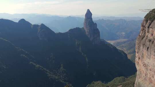 航拍神仙居景区