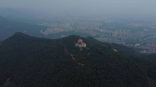 航拍福建东圳水库