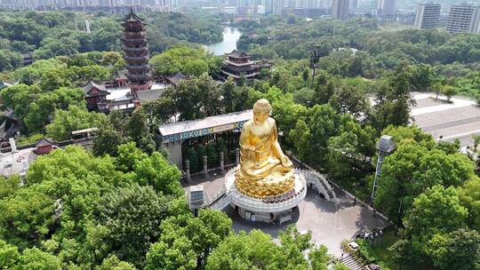 重庆华岩旅游风景区华岩寺航拍