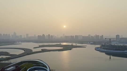 日落风光上海之鱼生态旅游度假区
