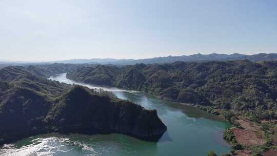 自然风光青山绿水航拍