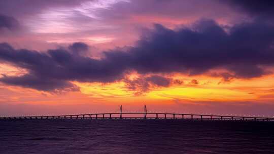 二三年十一月九日清晨港珠澳大桥