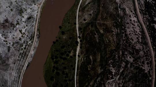 甘肃武威民勤县石羊河国家湿地公园视频素材模板下载
