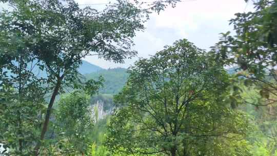 车窗外 黄果树风景区 7759