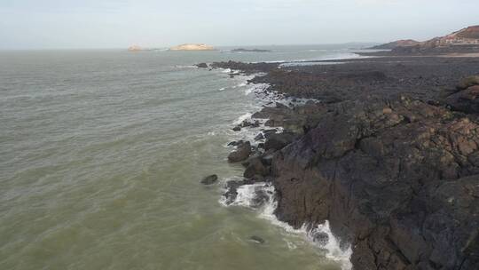 原创 福建福州平潭岛海岸线海滨自然风光