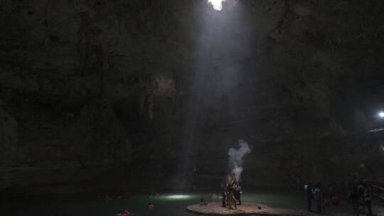 墨西哥人文洞穴视频素材模板下载