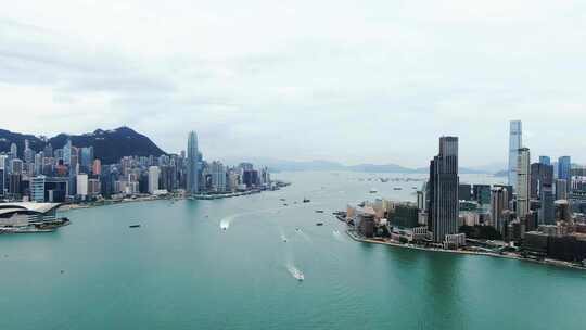 香港维多利亚港多段素材