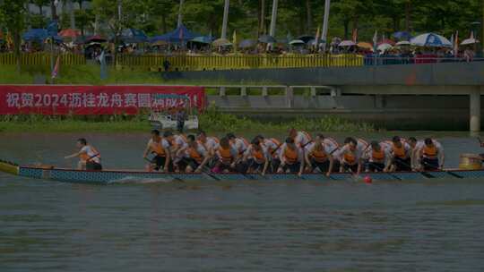 龙舟比赛队伍龙舟端午节